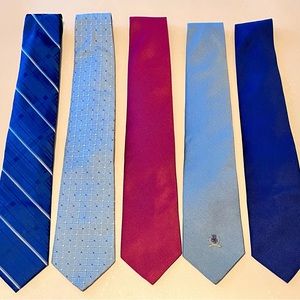 5 Pre-owned Ties multiple colors 1 Michael Kors 4 Tommy Hilfiger